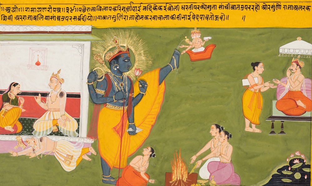 Kaikeyi Reminds Dasharatha About the Sacrifice of King Bali