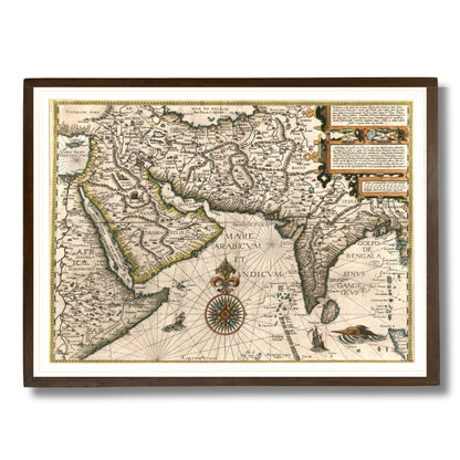 MARE ARABICVM ET INDICVM, 1596